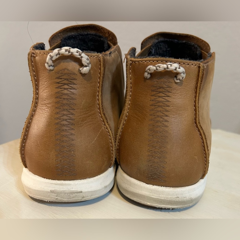 OluKai Hawai’iloa Manu Hope slip on bootie/boots, tan brown, women’s size 9. - Picture 4 of 11